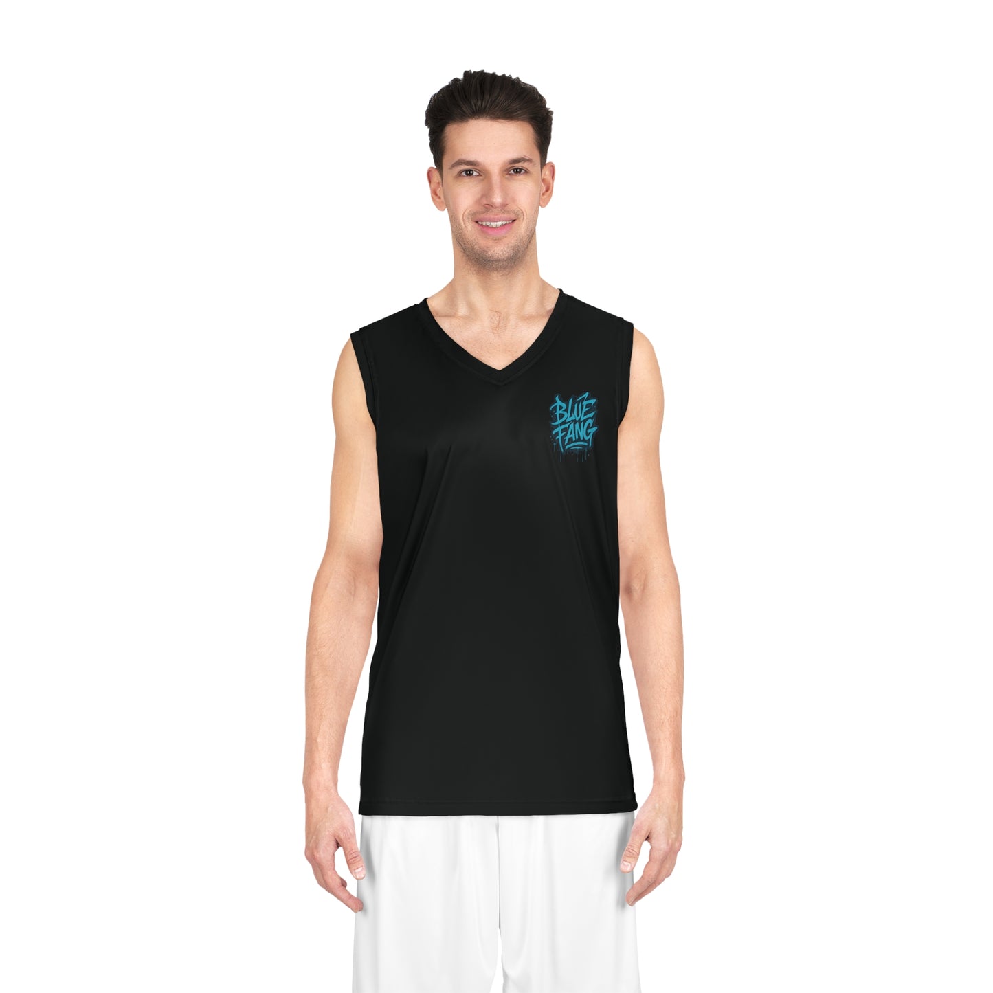 Fearless Basketball Jersey, Stylish Sportswear, Streetwear, Gift for Athletes, AOP Jersey for Basketball Fans