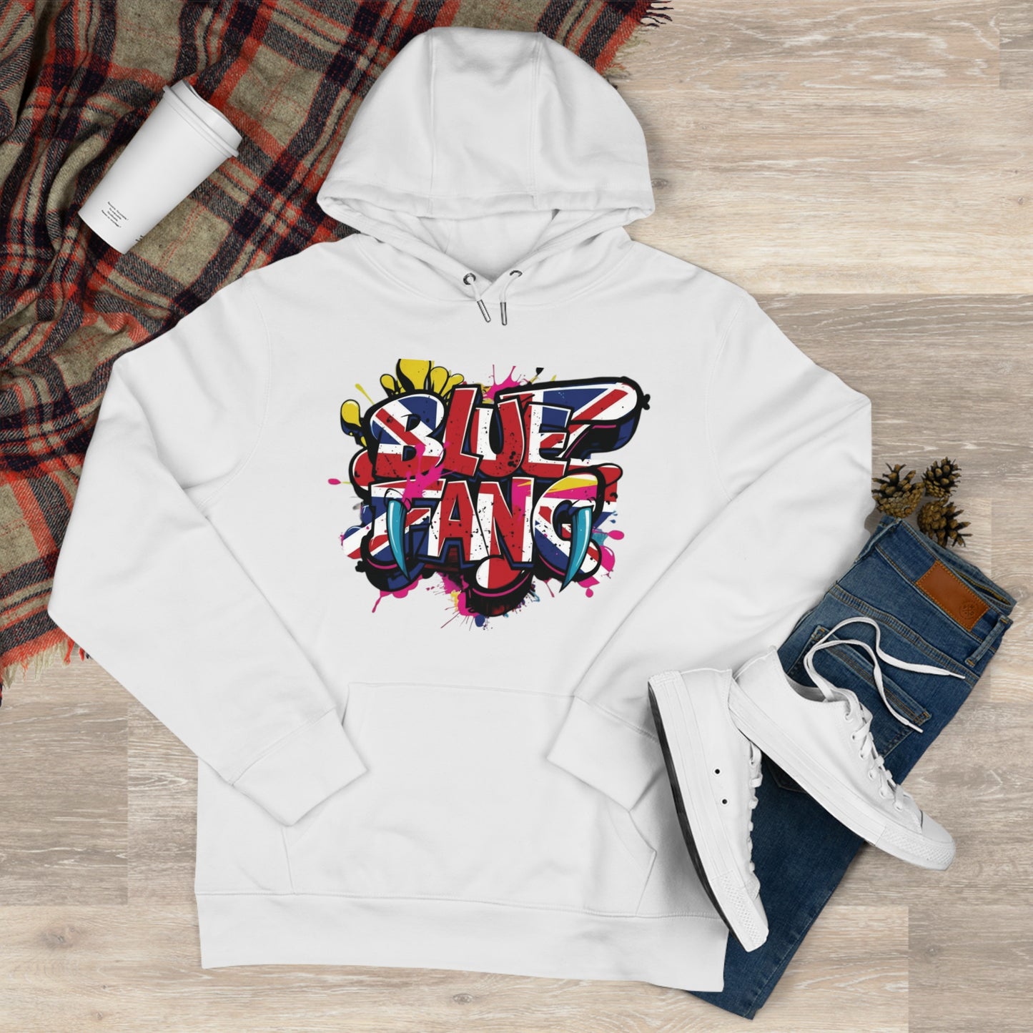 Vibrant Street Art Hooded Sweatshirt, Unisex Trendy Hoodie for Teens, Cool Graffiti Style, Stylish Casual Wear, Perfect Gift for Art Lovers