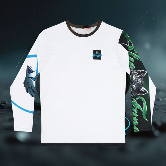 Men's Long Sleeve Graphic Shirt with Striking Animal Design, Perfect for Nature Lovers, Casual Wear, Gift for Him, Vibrant AOP Tee