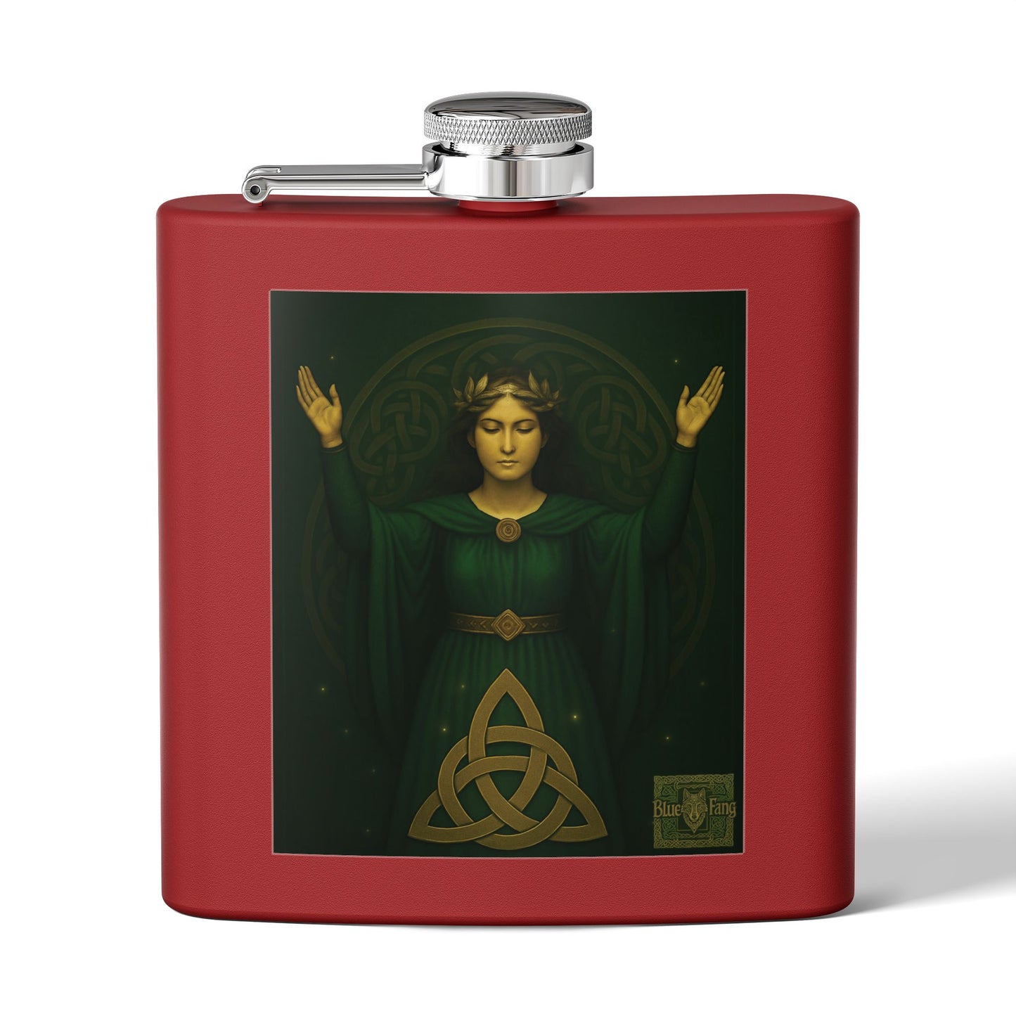 Danu Celtic Goddess Stainless Steel Flask, 6oz | Perfect Gift for Festivals, Holidays & Outdoor Adventures, Trendy Camping Accessory, [...]