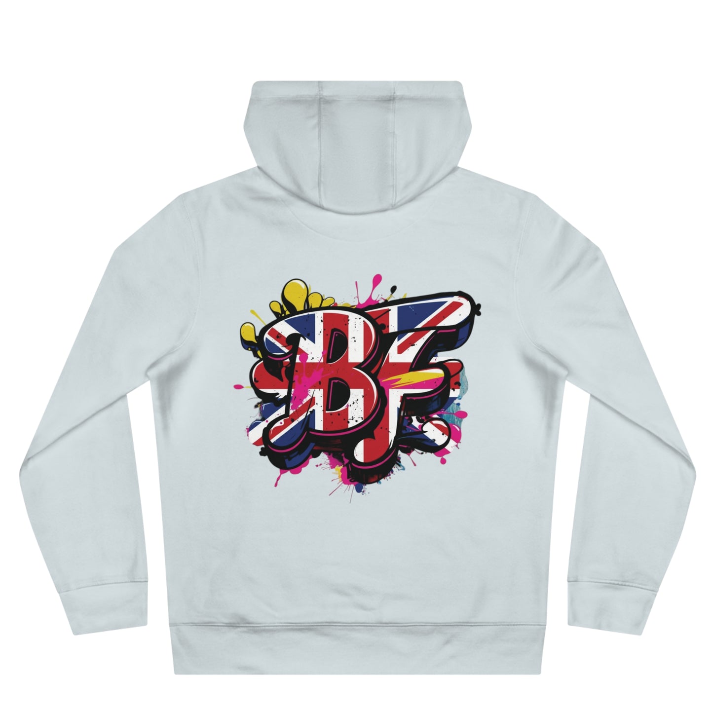 Vibrant Street Art Hooded Sweatshirt, Unisex Trendy Hoodie for Teens, Cool Graffiti Style, Stylish Casual Wear, Perfect Gift for Art Lovers