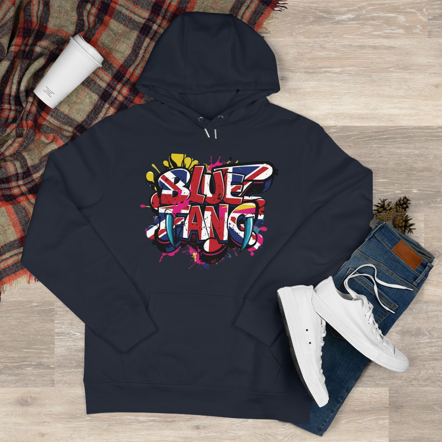 Vibrant Street Art Hooded Sweatshirt, Unisex Trendy Hoodie for Teens, Cool Graffiti Style, Stylish Casual Wear, Perfect Gift for Art Lovers