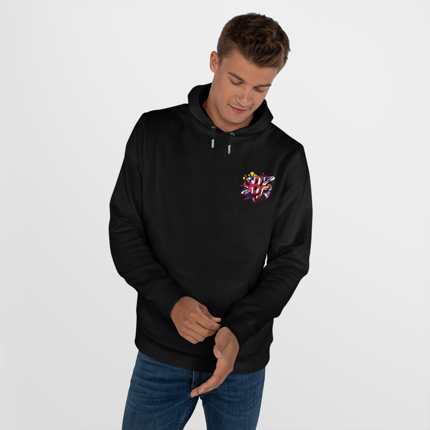 Vibrant Street Art Hooded Sweatshirt, Unisex Trendy Hoodie for Teens, Cool Graffiti Style, Stylish Casual Wear, Perfect Gift for Art Lovers
